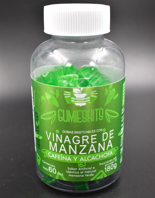 Gomitas de Vinagre de Manzana "AppleVine Gummy Boost"