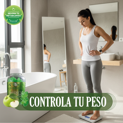 Gomitas de Vinagre de Manzana "AppleVine Gummy Boost"