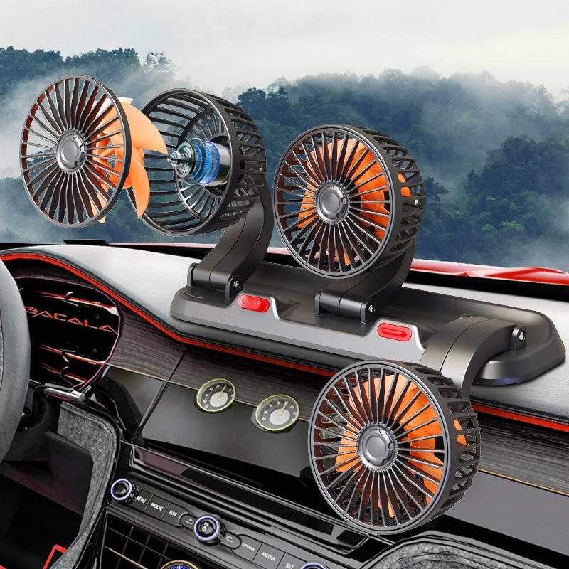 Ventilador triple para carros “TripleAir CarFan®”