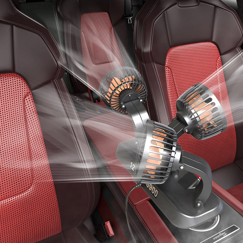 Ventilador triple para carros “TripleAir CarFan®”